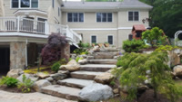 Natural Stone Terrace Landscape