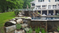 Natural Stone Terrace Landscape